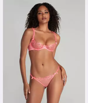 Бюстгальтер Agent Provocateur кружевной, розовый