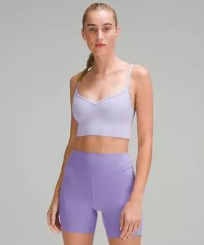 Бюстгальтер Align Sweetheart Lululemon, сиреневый