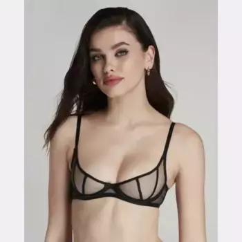 Бюстгальтер эллипс черный Agent Provocateur, черный