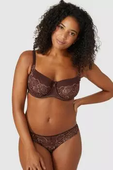 Бюстгальтер-балкон Dd+ Heritage Bloom Np Dorothy Perkins, бежевый