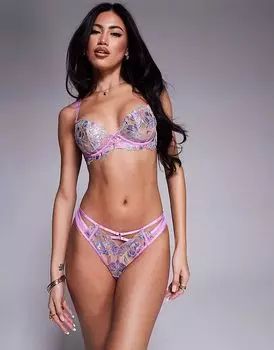 Бюстгальтер-балконет Ann Summers Euphoric без подушечек, бледно-розовый