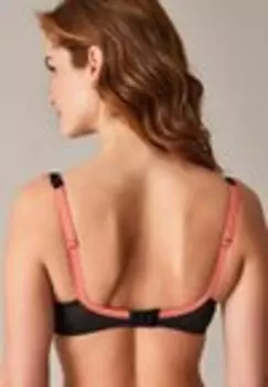 Бюстгальтер-балконет B BY TED BAKER BLACK FLORAL SATIN BALCONY BRA Ted Baker, черный