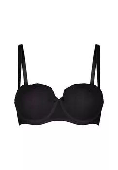 Бюстгальтер-балконет - без бретелек DAILY LINGADORE, черный