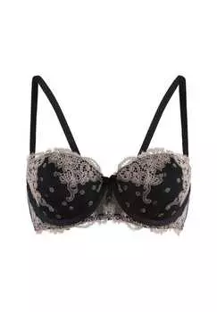 Бюстгальтер балконет без бретелек Lingadore, черный