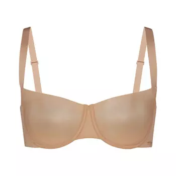 Бюстгальтер балконет без подкладки SKIMS No Show, цвет Clay