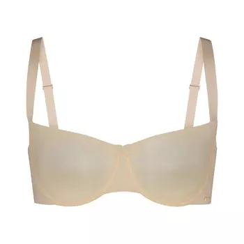Бюстгальтер балконет без подкладки SKIMS No Show, песочный