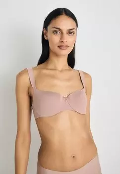 Бюстгальтер балконет BODY MAKE UP ILLUSION Triumph, коричневый