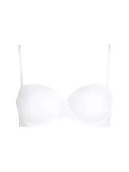 Бюстгальтер-балконет Calvin Klein Underwear, белый