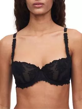 Бюстгальтер-балконет Champs Elysees Chantelle, черный