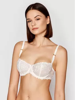 Бюстгальтер-балконет Chantelle, экрю