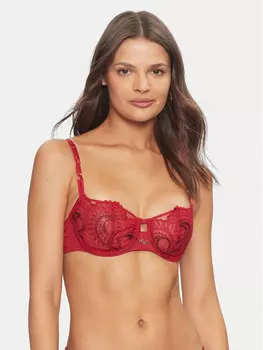 Бюстгальтер-Балконет Chantelle, красный