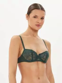 Бюстгальтер-Балконет Chantelle, зеленый