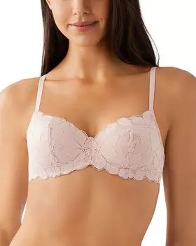 Бюстгальтер-балконет Feeling Famous b.tempt'd by Wacoal, коричневый/бежевый