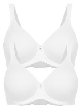 Бюстгальтер балконет Felina 2er Pack Spacer BH mit Bgel, цвет weiss weiss