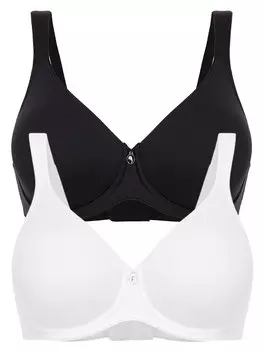 Бюстгальтер балконет Felina 2er Pack Spacer BH mit Bgel, черный