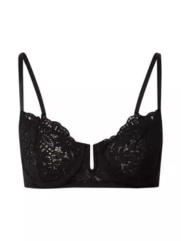 Бюстгальтер балконет Free People Balconette Bra MADE YOU LOOK, черный