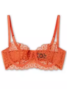 Бюстгальтер-балконет Gisela, красный