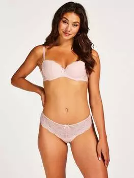 Бюстгальтер-балконет Hunkemller Balconette-BH Teddy, розовый