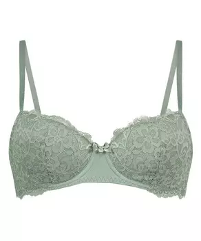 Бюстгальтер-балконет Hunkemller Marine, зеленый