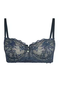 Бюстгальтер балконет LASCANA Balconnet BH, цвет marine nougat