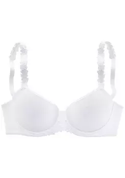 Бюстгальтер-балконет LASCANA, белый