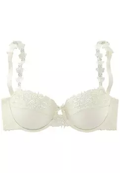 Бюстгальтер балконет LASCANA, бежевый