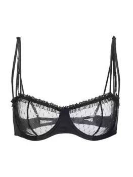 Бюстгальтер-балконет Les Follies Kiki De Montparnasse, черный
