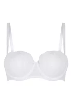 Бюстгальтер балконет Linga Dore Balconette BH Trgerlos DAILY, цвет Elfenbein