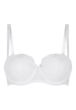 Бюстгальтер-балконет LingaDore, белый