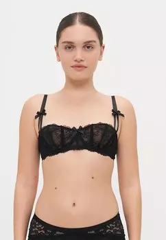 Бюстгальтер балконет LOVE BRA Agent Provocateur, черный