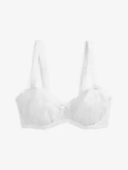 Бюстгальтер-балконет Next, белый