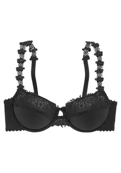Бюстгальтер-балконет NUANCE, черный
