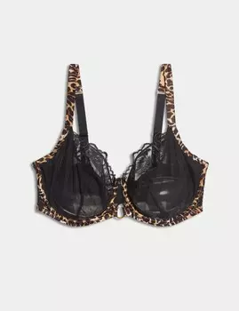 Бюстгальтер-балконет с вышивкой Gala Boutique, черный