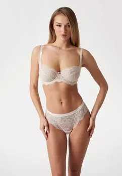 Бюстгальтер балконет SARA Guess, бежевый