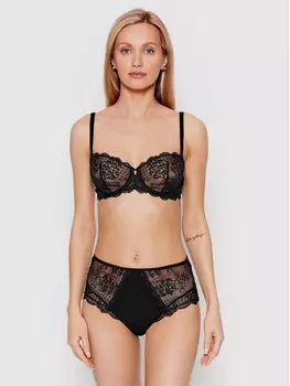 Бюстгальтер-балконет Simone Prle, черный