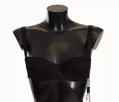 Бюстгальтер балконет Sultry Silk Dolce & Gabbana, черный