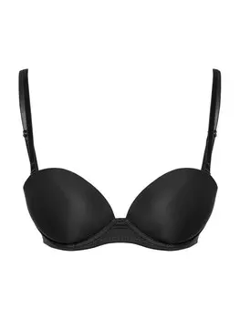 Бюстгальтер-балконет Trendyol, черный