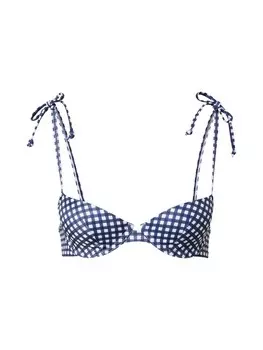 Бюстгальтер-балконет Верх бикини Hunkemller, темно-синий