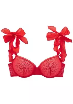 Бюстгальтер-балконет VIVANCE, красный