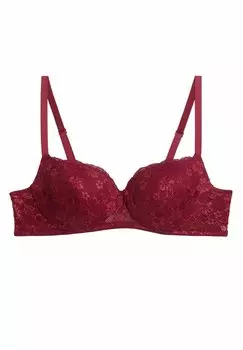Бюстгальтер балконет Yamamay, бордовый