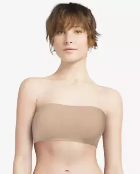Бюстгальтер-бандо без бретелек с мягкой эластичной подкладкой с эффектом второй кожи Chantelle, цвет Nude