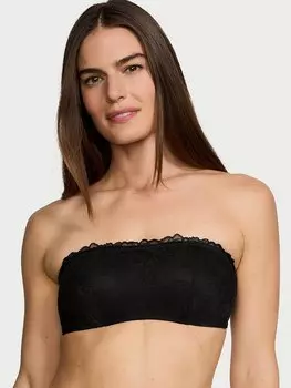 Бюстгальтер-бандо без косточек с легкой подкладкой Victoria's Secret, черный