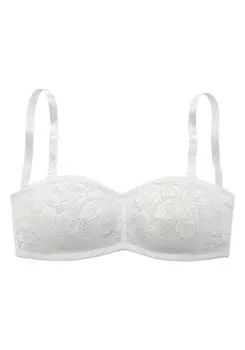 Бюстгальтер-бандо NUANCE, белый