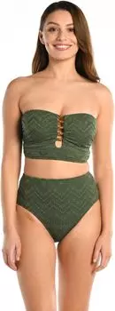 Бюстгальтер-бандо Saltwater Sands La Blanca, цвет Olive
