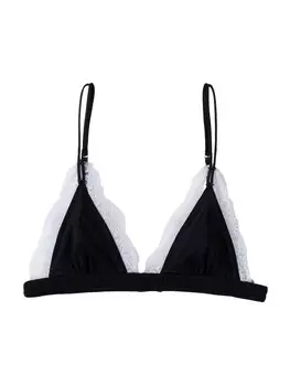 Бюстгальтер Bershka, черный