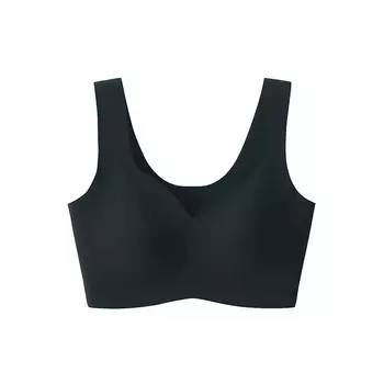 Бюстгальтер бесшовный Muji с подкладкой, светло-розовый