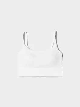 Бюстгальтер бесшовный Uniqlo, цвет 00 белый
