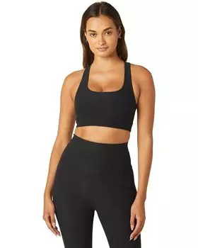 Бюстгальтер Beyond Yoga Spacedye In A Twist, цвет Darkest Night