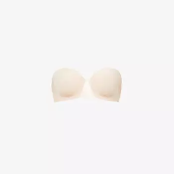 Бюстгальтер без бретелек Essen из эластичной ткани Chantelle, бежевый