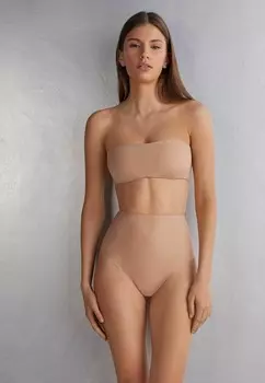 Бюстгальтер без бретелек/с несколькими вырезами Intimissimi, бежевый